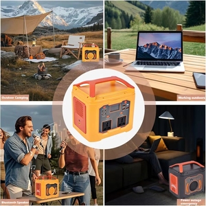 Station d'alimentation portable solaire à onde sinusoïdale pure pour opérations hors réseau, usage domestique et sur le terrain 300W 300W 300W - Product Image 4