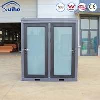 Cabine de douche préfabriquée de haute qualité avec toilettes intégrées pour dortoirs et appartements