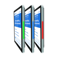 Tableta Android 12 13 14 VGA Poe de 10 13.3 15.6 Pulgadas para Montaje en Pared, Tableta Inteligente para Entrada de Puerta con Puerto Rs232 y Lector Rfid