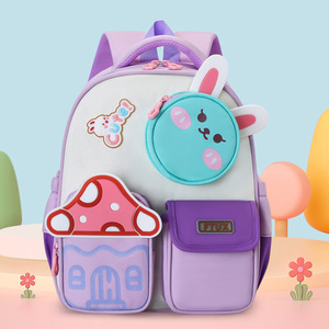 Cartone animato carino <span class=keywords><strong>per</strong></span> bambini zaino <span class=keywords><strong>per</strong></span> ragazzi ragazze bambino borsa da scuola <span class=keywords><strong>per</strong></span> 3-6 anni scuola materna bambini sacchetti regalo Sac a Dos - Product Image 3