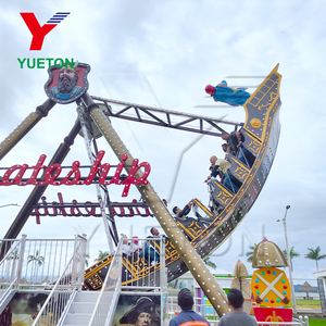 Manège de parc d'attractions, équipement de parc à thème, attraction, manège, 20 places, <span class=keywords><strong>bateau</strong></span> à bascule mécanique, <span class=keywords><strong>bateau</strong></span> <span class=keywords><strong>pirate</strong></span> - Product Image 6
