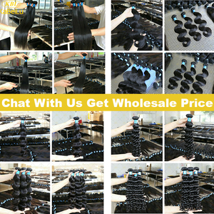 Kabeilu Tóc Nối Thẳng Lớp Biểu Bì Nguyên Chất Chưa Qua Xử Lý Bán Sỉ Tóc Nối Sóng Cơ Thể Người Brazil Chồn Với Phần Đóng - Product Image 3