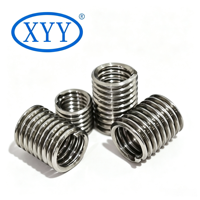 Nitronic60 No Tang Wire Thread Insert for Wastewater Systems Crevice Corrosion Resistant Nitronic60 Tangless Insert Thread
