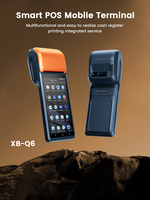 XB-Q6 Syble, Terminal Punto de Venta Inteligente, 4G WIFI, Impresora de 58 mm, NFC, Terminal Punto de Venta Inalámbrico con Pantalla Táctil, Sistemas de Punto de Venta Móviles