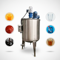 Cuve de mélange verticale en acier inoxydable pour produits chimiques, aliments, savon, shampoing, détergent, liquides – Agitateur et réacteur