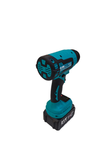 21V lithium battery hot air gun With LED lighting self-locking <b>power</b> <b>switch</b> brushless motor Honeycomb condensing heating core - Product Image 6
