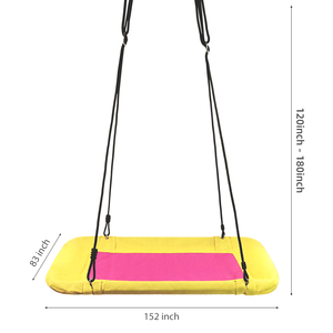 Balançoire de lit simple suspendue pleine grandeur pour tout-petits portable et confortable de haute qualité personnalisée - Product Image 2