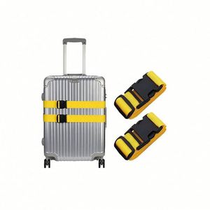 Multicolored Luggage Straps <b>Suitcase</b> Belts Wide Adjustable Heavy Duty Travel Packing Straps Lanyards - Product Image 1