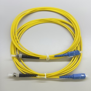 Cordon de raccordement à fibre optique SC-ST Simplex monomode de cavalier de qualité usine 1m 3m 5m 10m 15m 20m pour l'utilisation d'équipement FTTH - Product Image 3