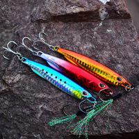 Leurre de pêche en mer d'eau douce appât 7g 10cm 15g 20g 30g leurre artificiel Pvc matériel bar de mer pêche rayure bar perche appât