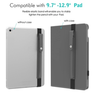Etui porte-stylo en cuir PU élastique et détachable MoKo pour <span class=keywords><strong>Apple</strong></span> <span class=keywords><strong>Pencil</strong></span> 1st <span class=keywords><strong>2nd</strong></span> <span class=keywords><strong>Generation</strong></span> Case Holder - Product Image 3