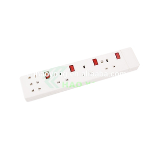 Cable de Extensión Eléctrico Británico HAOYONG, Enchufe de Extensión de 13 Amperios con Interruptor - Product Image 5