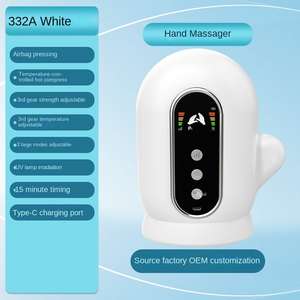 Masseur électrique portable sans fil pour les doigts, la paume et la main, nouveau modèle professionnel pour les voyages, pour l'arthrite et la circulation sanguine - Product Image 6