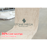 Panneaux de placage de pierre flexibles Stone Mega Golden Supplier, revêtements en argile céramique flexibles MCM Inde, revêtements en argile flexibles ignifuges