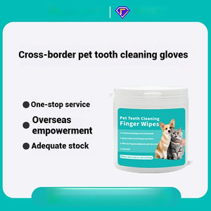 Lenços Umedecidos Descartáveis e Escovas de Dente Portáteis Laváveis Joysing para Cães e Gatos com Coletor de Fezes para Limpeza Dental - Product Image 2