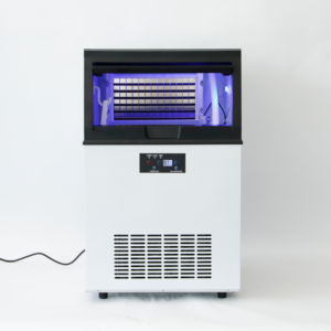 Meilleure vente 80kg de machine à glace électrique refroidie par air en acier inoxydable à sortie quotidienne - Product Image 1