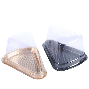 Cấp thực phẩm dùng một lần rõ ràng minh bạch nhựa tam giác bánh Đóng gói hộp cho Slice Thụy Sĩ bánh - Product Image 5