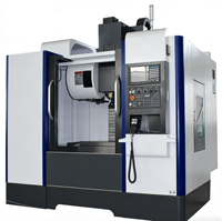 Centre d'usinage vertical VMC1580 haute précision et efficacité, machine de fraisage CNC 3 axes, simple, automatique, FANUC BT40, robuste