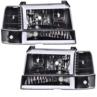Assemblages de phares LED durables de haute qualité pour Ford F150 F250 F350 1992-1996 Bronco