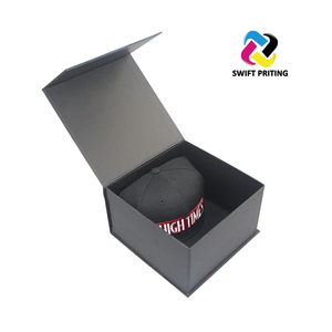 Wholesale Embossed Logo Luxury Cardboard Paper Hat Boxes Baseball Cap Packaging Box for Hat