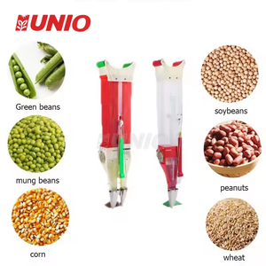Máquina de siembra de verduras de una fila de mano de plástico agrícola, sembradora de trigo para caminar, sembradora ligera de semillas pequeñas - Product Image 2