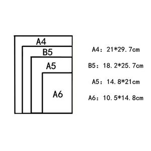 Quaderno Riutilizzabile B6 <span class=keywords><strong>con</strong></span> <span class=keywords><strong>Copertina</strong></span> in <span class=keywords><strong>Plastica</strong></span> Stampata, Design Creativo e Carino per Bambini, <span class=keywords><strong>con</strong></span> Effetto Olografico e Rilegatura <span class=keywords><strong>a</strong></span> Punto Metallico - Product Image 4