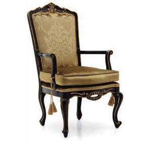 Poltrona in pelle ministeriale per l'home Office con accento contemporaneo divano divano divano divano in legno divano divano in legno - Product Image 1