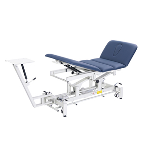 Chaise d'<span class=keywords><strong>examen</strong></span> gynécologique réglable |   Canapé d'accouchement avec repose-pieds et lit à traction électrique - Product Image 3