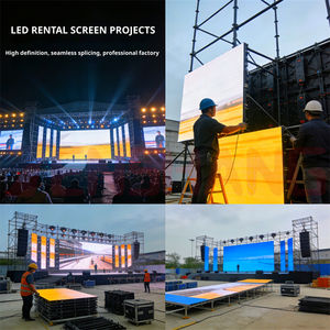 Écran LED de location pour scène P2.9, couleur pleine HD 4K, panneau mural LED extérieur pour événements, luminosité 6000 cd - Product Image 5