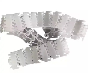 <span class=keywords><strong>103</strong></span> linh hoạt chuỗi nhựa băng tải chuỗi tấm dây chuyền lắp ráp Trắng POM răng quay chuỗi truyền - Product Image 2