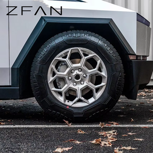 <span class=keywords><strong>ล้อ</strong></span>อัลลอยด์อะลูมิเนียม ZFAN ขนาด 20 นิ้ว แบบฟอร์จเต็มวง ลายหลายก้าน ทาสี สำหรับรถเทสล่า ไซเบอร์ทรัค AWD ไซเบอร์บีสต์ สำหรับ<span class=keywords><strong>ก</strong></span>ารดัดแปลง/อัปเ<span class=keywords><strong>ก</strong></span>รด - Product Image 3