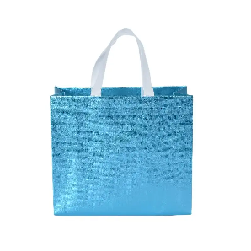 حقيبة تسوق للبقالة قميص بدون نسج صديقة للبيئة مصنفرة للبيع بالجملة