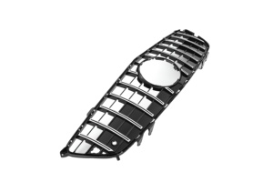 Grille de voiture noire chromée R231 GT pour <span class=keywords><strong>Mercedes</strong></span> BENZ <span class=keywords><strong>SL</strong></span>-CLASS 2012-2016 - Product Image 5