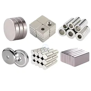 Square Block/Rectangle 2 Countersink China Made NdFeB Neodymium Super Strong Permanent Magnet