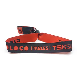 Festival Wristband With 1 Time Use Closure