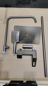 Ensemble de douche moderne en acier inoxydable à un seul niveau, éco-performance, pour salle de bain - Product Image 6