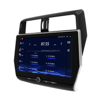 11.6 ''lecteur multimédia de voiture Android 13 avec Carplay Auto Radio stéréo GPS Navigation Toyota 2010-2022 Prado