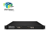 (MSM623) Système numérique 8 canaux HD MI et FTA Tuners DVB-S/S2 DVB-C ISDB-T à 4 RF DVB-T DVB-C ISDB-T Qam Transmodulateur