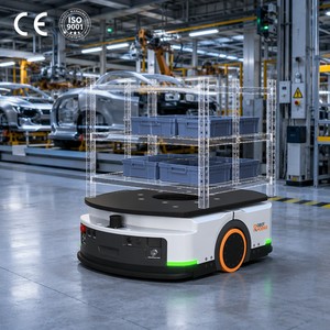 Robot Logístico Modular Personalizado de 400 kg, Base Móvil AMR con Láser SLAM para Fabricación de Productos Electrónicos y Farmacéuticos - Product Image 3