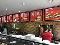 Boîte à lumière rétroéclairée LED magnétique Restaurant de restauration rapide Menu LED