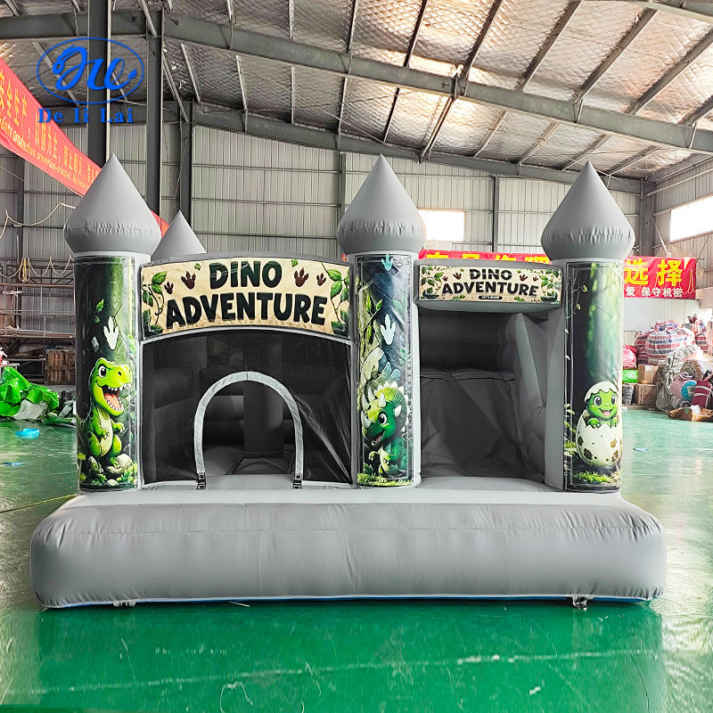 Indoor Dinosaur Mini Inflatable Castle for Kids - Home Bounce House ...
