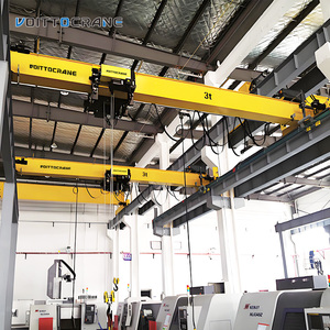 Cần cẩu di chuyển trên cao tiêu chuẩn FEM 3 tấn 5 tấn 7 tấn 8 tấn 10 tấn 15 tấn 16 tấn cầu trục dầm đơn kiểu Châu Âu - Product Image 4