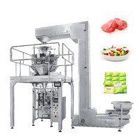 Machine automatique de remplissage et de scellage de forme de sucre, 4, 10, 14 têtes, peseur de fruits, Quad Pack et Vertical, pour poudre