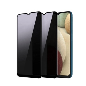 9H Độ Cứng Tempered Glass Chống Gián Điệp Bảo Vệ Màn Hình Lá Chắn Cho Samsung <span class=keywords><strong>Galaxy</strong></span> A12 Bảo Vệ Màn Hình Riêng Tư - Product Image 1