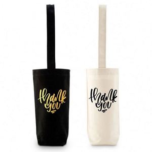 Bolsa de Lona Resistente para Botellas de Vino, Porta Botellas de Vino de Lona Lisa con Logotipo Personalizado - Product Image 6