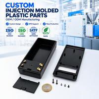 Boîtier de jonction portable en plastique sur mesure, boîtier électronique en ABS, services de moulage par injection