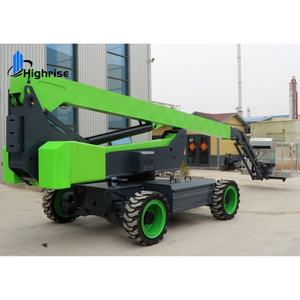 Plataforma Elevadora Telescópica Hidráulica Remolcable de 6m a 30m y 200kg para Trabajos en Altura - Product Image 4