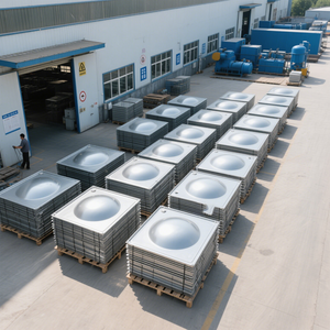 Tanque de agua de 10.000 litros de acero inoxidable de alta presión de gran tamaño personalizado con productividad de 3000L/hora y garantía de 3 años - Product Image 2