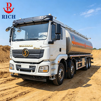 Camión Cisterna de Combustible Manual Shacman 6x6 de 19.5m³ con Tanque de Almacenamiento de Combustible Diésel de 335HP, Dispensador de Combustible Móvil para Reabastecimiento