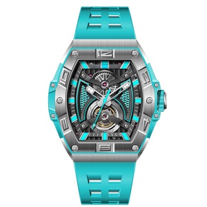 Montre allemande BG5701 Phantom Speed pour homme, montre mécanique automatique à barillet, montre-bracelet étanche avec verre saphir - Product Image 1